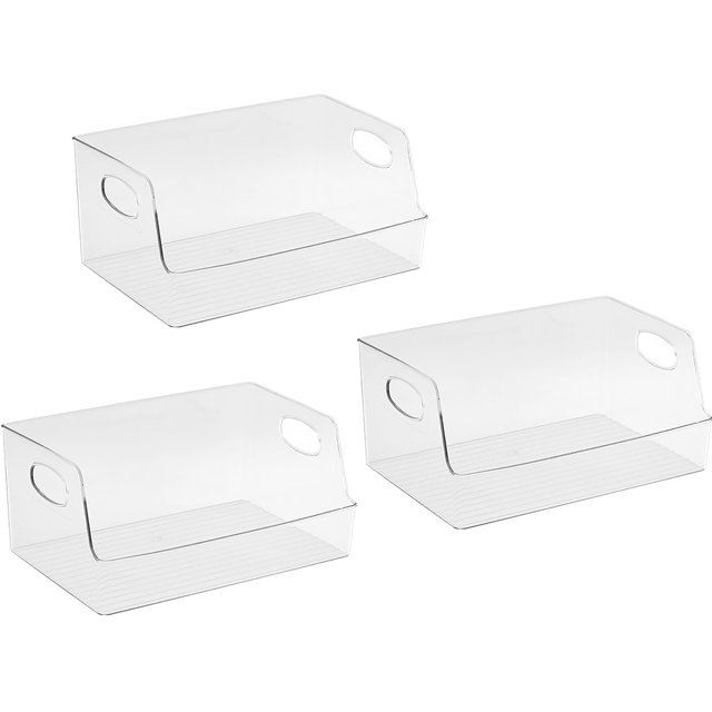 FOMIYES 2Ud Para En Refrigerador Transparente Con De Gran Capacidad