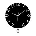thumbnail image 1 of Inteprter Reloj de pared, reloj silencioso, decoración del hogar, colgante colgante de buena precisión, relojes de sala de estar alimentados Electrodomésticos, 1 of 6