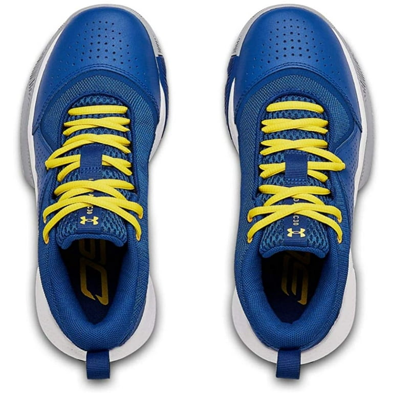 Under Armour Unisex-Child Grade School Steph Curry 3zer0 Iv Basketball Shoe Big Kid 8-12 Years 4.5 Big Kid Royal 403/White Walmart.com