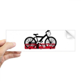 thumbnail image 1 of Autocollant Pare-Chocs Rectangulaire pour Vélo Bus Fenêtre d'Ordinateur Portable, 1 of 1