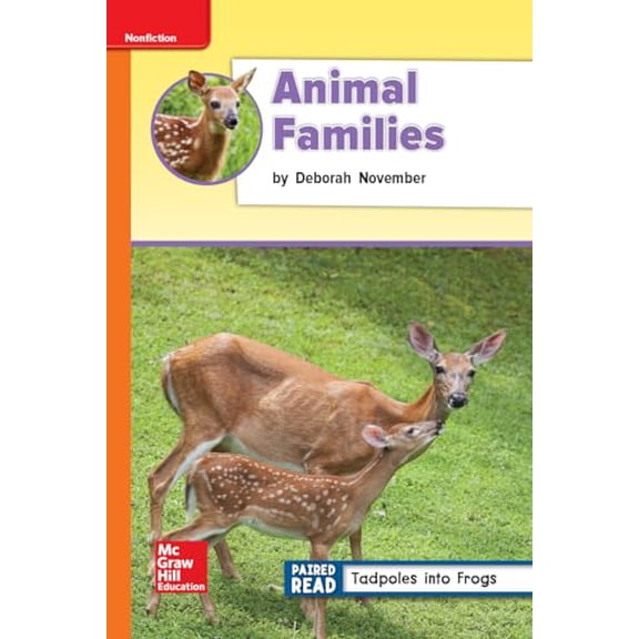 Pre-Owned Reading Wonders Leveled Reader Animal Families: Approaching Unit 2 Week 4 Grade 2 (Spiral-bound) 002118934X 9780021189342
