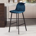 thumbnail image 3 of Elegante Banco De Cocina Barra Silla Con Respaldo Alto, 3 of 4
