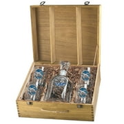 Pintail Duck Capitol Decanter Box Set by Heritage Metalworks