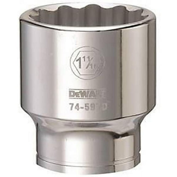 Stanley Tools 7516453 DWMT74597OSP 0.75 Drive 12 Point Socket, 1.687 in.