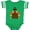 Football Green and White, variant on Inktastic Thanksgiving Pilgrim Turkey Boys or Girls Baby Bodysuit