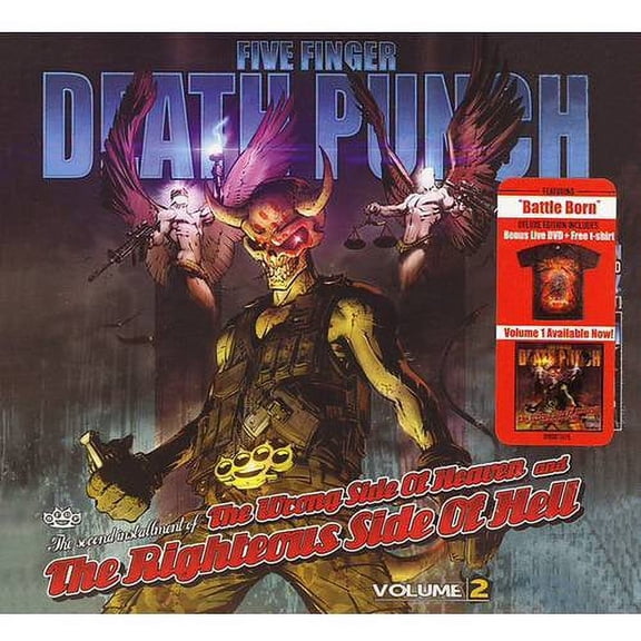 FIVE FINGER DEATH PUNCH - The Wrong Side Of Heaven / The Righteous - Vol. 2