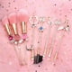 thumbnail image 2 of Makeup Brushes Set - 8pcs Cosmetic Makeup Brush Set Professional Tool Kit Set Pink Drawstring Bag Included (8pcs makeup brushes), 2 of 4