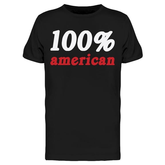 100 American Men's T-shirt