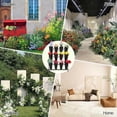thumbnail image 5 of Flower Display Stand with Buckets, 12 Buckets 3-Layer Flower Stand with Wheels Flower Display Modern Plant Shelf for Patio Lawn Flower Shops Terrace Gardens, 5 of 10