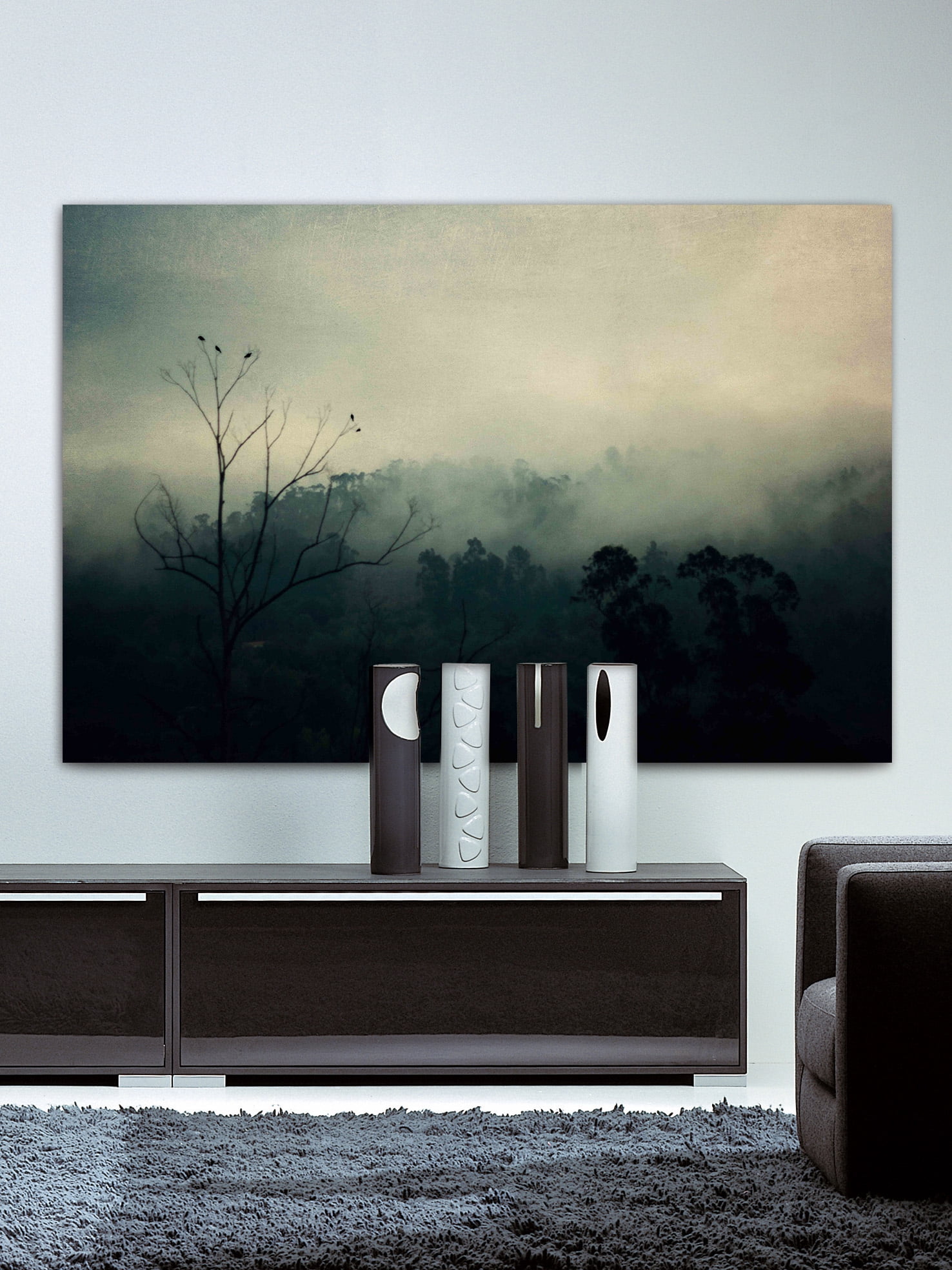 "Bird Song" Painting Print on Wrapped Canvas