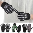 thumbnail image 3 of Motorcycle Riding Gloves Skeleton Pattern Touchscreen Cycling Gloves Breathable Anti-slip Outdoor Gloves for Men Women, 3 of 5