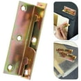thumbnail image 2 of 4Pcs Metal Bed Rail Brackets Replacement Fasteners Bed Frame Hinges Hooks Bed Post Accessories, 2 of 8