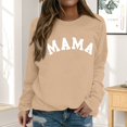 thumbnail image 2 of ZJXFGS Pullover Sweaters For Women Ladies Sweaters Long Sleeve Tops For Women Trendy Oversized Tops For Women Womens Cold Weather Clothes Crew Neck Sweatshirt Womens Pullover Warm Outfits For Women L, 2 of 6
