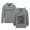 Grey, variant on Tiweut Boys' Leisure Hoodies Sweatshirts Solid Color Zip Up Pullover Long Sleeve Outerwear Letter Print Boy Hooded 3-4 Y