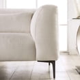 thumbnail image 2 of Furniture of America Millie Cotton Linen Sectional with Right Chaise in White, 2 of 7