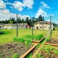 thumbnail image 3 of Garden Wire Mesh Fence 4ft x 50ft Mesh Size 2-Inch x 3-Inch Welded Wire Fencing Poultry Netting for Animal Barrier, Border Fencing (fit for 5 FT Post), 3 of 4
