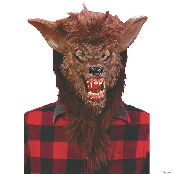 Deluxe Werewolf Mask Adult Halloween Accessory