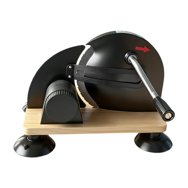 DOLITY Trancheuse à Pain Manuelle avec Manivelle Outil de Cuisson Premium Réglable Noir