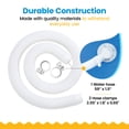 thumbnail image 5 of Summer Waves Replacement 59 x 1.5 Inch Pool Pump Hose Accessory Kit, 5 of 9