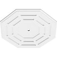 thumbnail image 2 of 26"OD x 1"ID x 10 1/4"C x 1"P Westin Architectural Grade PVC Contemporary Ceiling Medallion, 2 of 11