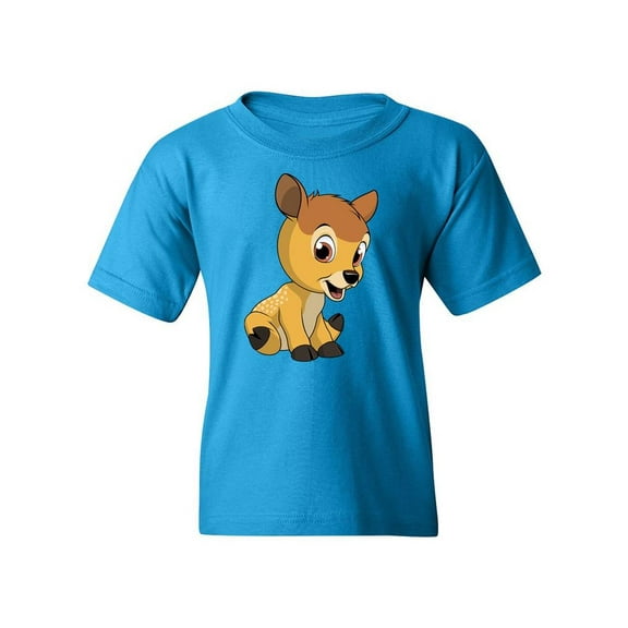 Funny Baby Deer T-Shirt Juniors -Image by Shutterstock, x-Large