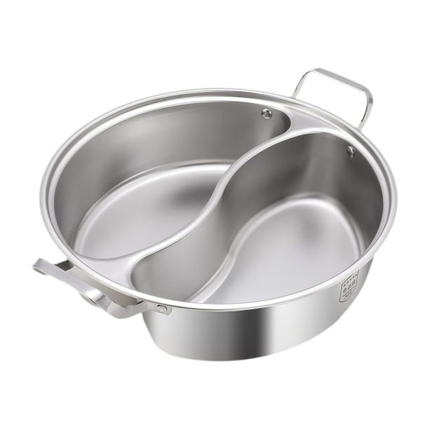 Olla Shabu Shabu de acero inoxidable para cocina de inducción M