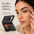thumbnail image 3 of Kit Estuche Perfeccionador De Cejas Zermat Eleganzza 4 g Con 4 Tonos Cera Pigmentada Sombras Pinzas Aplicador Y Espejo, 3 of 6