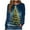 Navy, variant on larppty Womens Xmas Casual Sweatshirts Christmas Tree Print Long Sleeve Tunic Shirts Pullover （Dark Green, M）