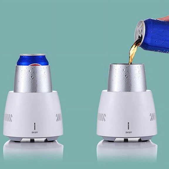 Summer Quick Cooling Cup Mini Continuous Cooler Cup Desktop Refrigerator Water/Soda/Drink C1192