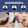 SUPTREE Electric Nose Hair Eyebrow Beard Trimmer Razor for Men Rechargeable Shaver