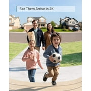 Anker eufy Security, Wireless Video Doorbell (Battery-Powered) with 2K HD, No Monthly Fee, On-Device AI for Human Detection, 2-Way Audio, Simple Self-Installation