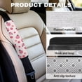 thumbnail image 5 of Uorisanigo Musical Character Piano Auto Seat Belt Cover Facecloth 2 Pieces Seat Belt Shoulder Strap Covers Comfortable Driving Seat Belt Cover Pad with All Cars and Backpacks, 5 of 7