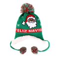 thumbnail image 1 of Árbol De Navidad De Punto De Punto Bebé, Papá Noel, Crochet Punto Beanie Green Santa Sunnimix Niños de punto sombrero gorro, 1 of 5