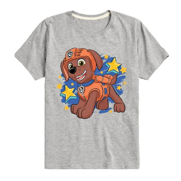 Paw Patrol - Zuma Sketch - Toddler & Youth Short Sleeve Graphic T-Shirt