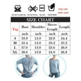 thumbnail image 3 of Women Casual Round Neck Workout Shirts Splicing Back Long Sleeve Juniors Tunic Top Loose Fit Yoga Tops Pilates Shirts Blue Size S-2XL, 3 of 6