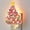 Pink, variant on 3.6" Christmas Tree Night Lights Indoor, Pink Christmas Decorations LED Lights, 360 Degree Swivel Plug with Switch Xmas Tree Night Lights, Cute Bedroom Christmas Ornaments Gifts for Boys Girls