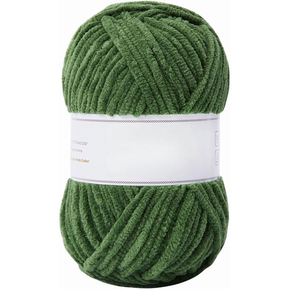 Minzimin Shinny Velvet Chenille Yarn Blanket Yarn for Knitting Fancy Yarn for Crochet Weaving DIY Craft