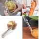 thumbnail image 3 of Vegetable Peeler, Stainless Steel Rotary Peeler for Potatoes Carrots Apples Pears 1 Pc, 3 of 4