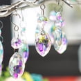 thumbnail image 2 of Dalrosia 15PCS Chandelier Crystals,38mm Colorful Teardrop Crystal Chandelier Pendants Parts Beads,Hanging Crystals for Chandeliers, 2 of 5