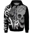 thumbnail image 3 of Sudadera con capucha de otoño, sudaderas con capucha de moda para hombre, sudaderas con capucha para hombre con estampado genial de nigromante y esqueleto, ropa de calle Harajuku, 3 of 5