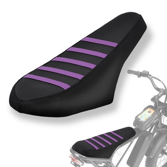 Funda de asiento antideslizante morada IUVWISN para bicicleta eléctrica Ridstar Q20