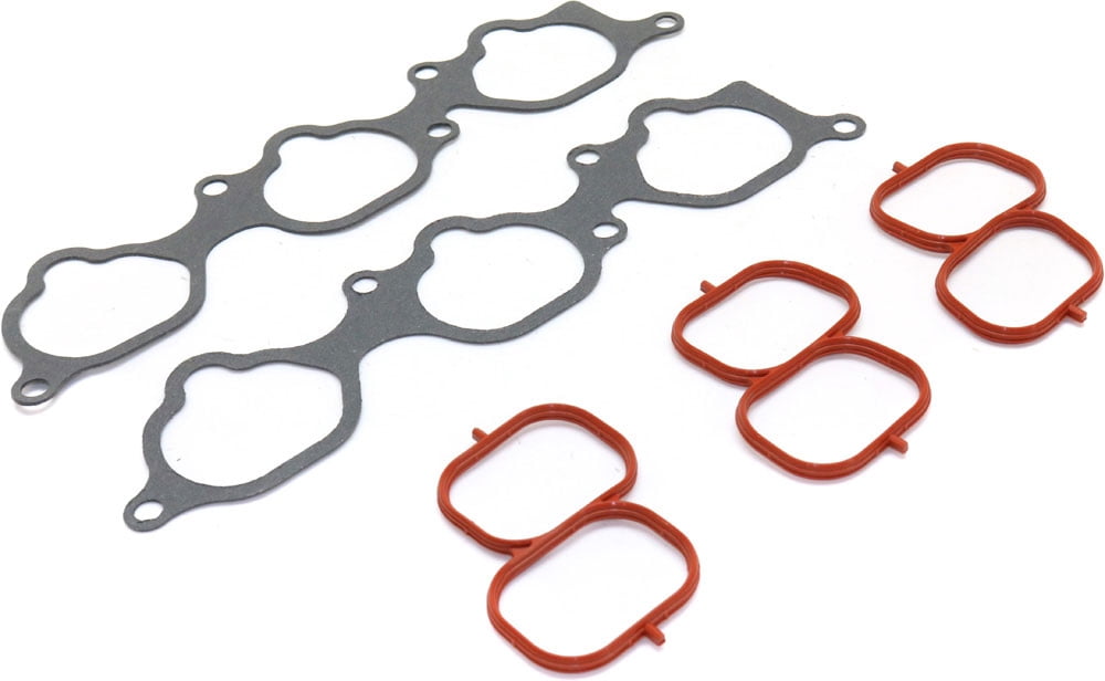 Intake Manifold Gasket Compatible with 2007-2017 Toyota Camry Upper and Lower Set