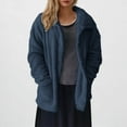 thumbnail image 5 of Patlollav Womens Outwear Jackets Casual Long Sleeve Solid Button Pocket Ladies Cardigan Coats, 5 of 7