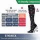 thumbnail image 3 of 8pares Calcetas De Compresion Hombre Mujer Calcetines Largas, 3 of 7