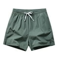 thumbnail image 4 of Women's High Waisted Stretchy Summer Shorts Running Lightweight Athletic Couples Workout Casual Beach Shorts XS-5XL, 4 of 4