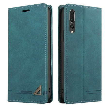 Phone Case for Huawei P20 Pro Premium Leather Kickstand Premium Leather Two Card Slots