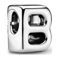 thumbnail image 2 of Caja de regalo Charm Pandora con letra B de plata de ley, 2 of 7