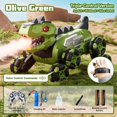 thumbnail image 1 of Dinosaur Remote Control Car Eight Wheel Sound Controlled Toy With Realistic Spray Function High Capacity Battery Motion Sensor Control For Indoor And Outdoor, 1 of 9