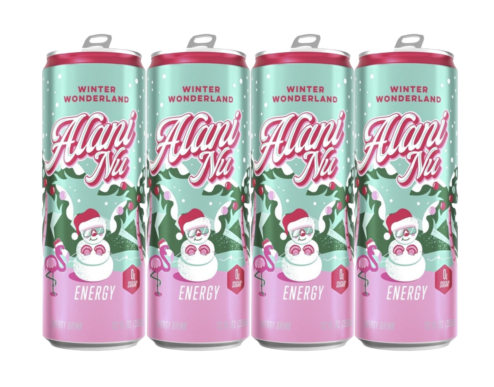 Alani Nu Breezeberry Sugar-Free Energy Drink, Low-Calories, Zero