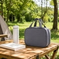 thumbnail image 6 of Car First Aid Kit Emergency Kit, First Aid Bag, Travel Bag, Outdoor Emergency Bag, Large Gray Portable Zippered Medical Pouch, 8X6X3.5 Inch Lightweight, 6 of 7
